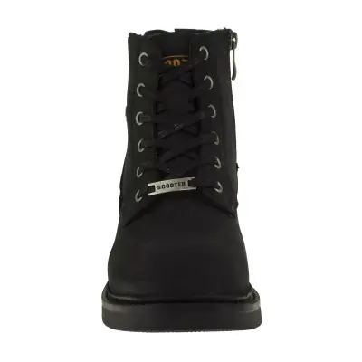 Scooter 5121 G Deri Astana Crazy Siyah Unisex Bot - 8