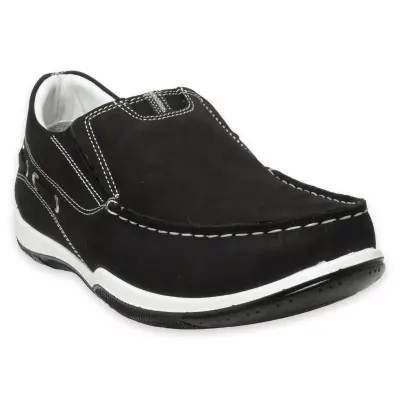 Scooter M2021 Nubuk Günlük Siyah Erkek Ayakkabı 