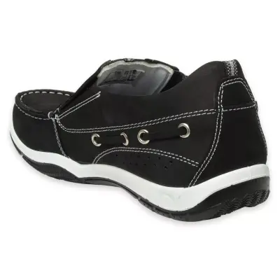 Scooter M2021 Nubuk Günlük Siyah Erkek Ayakkabı - 4