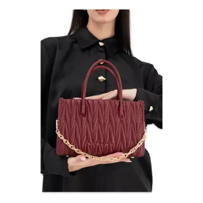Sisley Sly_231 15X23X7 Kol Sı Bordo Kadın Çanta - 1