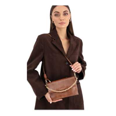 Sisley Sly_233 13X19X5 Kol Sı Taba Kadın Çanta - Sisley