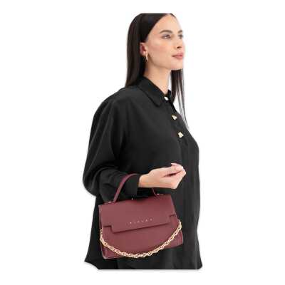Sisley Sly_237 15X23X8 Kol Sı Bordo Kadın Çanta - Sisley (1)