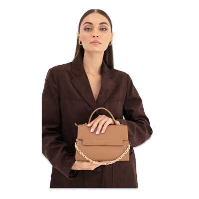 Sisley Sly_237 15X23X8 Kol Sı Camel Kadın Çanta - Sisley
