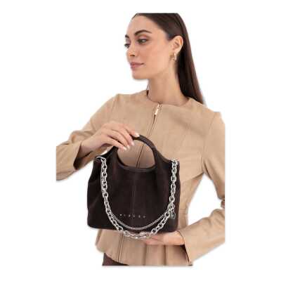 Sisley Sly_299 16,5X23X10 Omuz Kahverengi Kadın Çanta - Sisley (1)