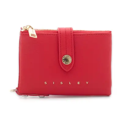 Sisley Sly_317 10X12X2,5 Kırmızı Kadın Cüzdan 