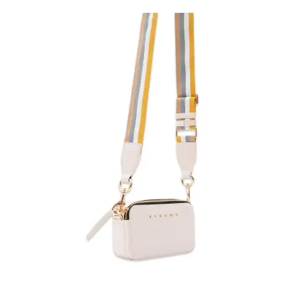 Sisley Sly_326 12X18X8 Çapraz Bej Kadın Çanta 