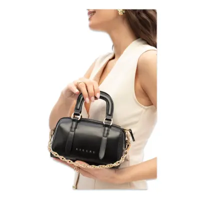 Sisley Sly_347 12X18,5X6 El Siyah Kadın Çanta - 1
