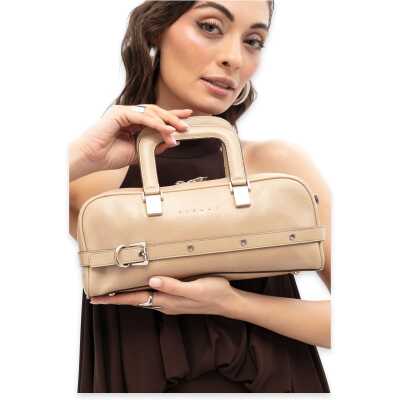 Sisley Sly_428 13X30X6 Kol Sı Bej Kadın Çanta - Sisley