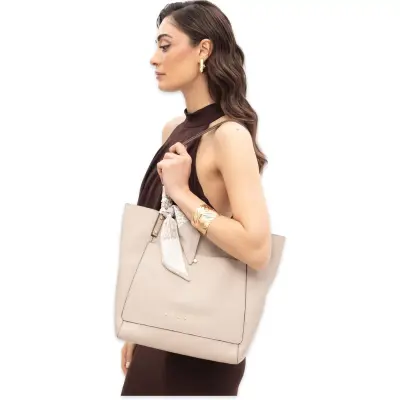 Sisley Sly_433 30X28X11 Kol Sı Bej Kadın Çanta - 1
