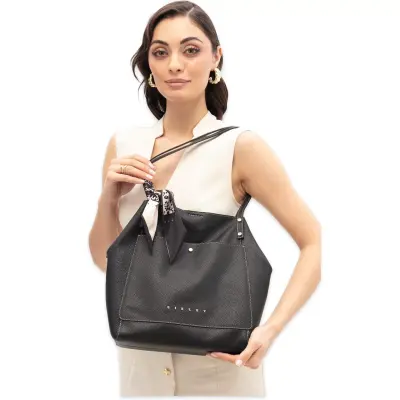 Sisley Sly_433 30X28X11 Kol Sı Siyah Kadın Çanta - Sisley (1)