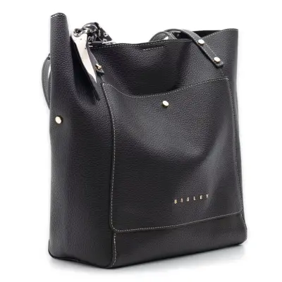 Sisley Sly_433 30X28X11 Kol Sı Siyah Kadın Çanta - 3