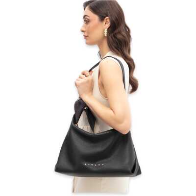 Sisley Sly_434 24X38X12 Kol Sı Siyah Kadın Çanta - Sisley