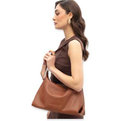 Sisley Sly_434 24X38X12 Kol Sı Taba Kadın Çanta - Sisley (1)