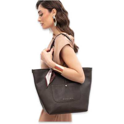 Sisley Sly_436 29X26X15 Kol Sı Kahverengi Kadın Çanta 
