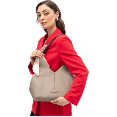 Sisley Sly_439 21X28X13 Kol Sı Vizon Kadın Çanta - Sisley