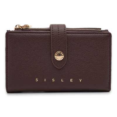 Sisley Sly_500 9X15X2,5 Kahverengi Kadın Cüzdan 