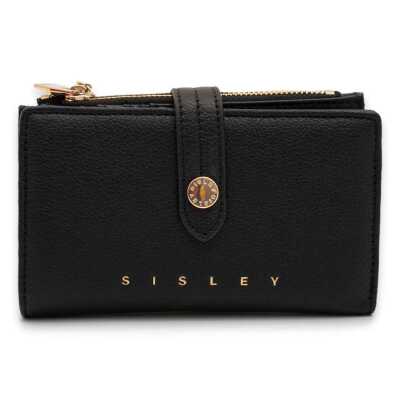 Sisley Sly_500 9X15X2,5 Siyah Kadın Cüzdan - Sisley