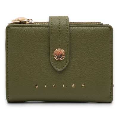 Sisley Sly_502 9X12X3 Haki Kadın Cüzdan - Sisley