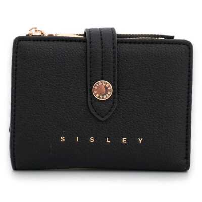 Sisley Sly_502 9X12X3 Siyah Kadın Cüzdan - Sisley