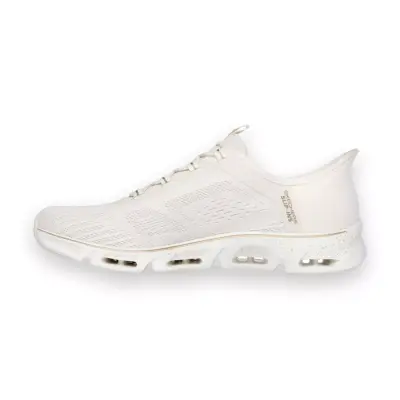 Skechers 104610 Glide-Step Gratify Pace Günlük Bej Kadın Spor Ayakkabı - 4