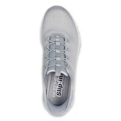 Skechers 104610 Glide-Step Gratify Pace Günlük Gri Kadın Spor Ayakkabı - 3