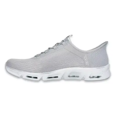 Skechers 104610 Glide-Step Gratify Pace Günlük Gri Kadın Spor Ayakkabı - 4