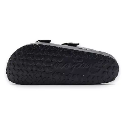 Skechers 111592 Arch Fit Cali Breeze 2.0 Gold Star Çift Bantli Siyah Kadın Terlik - 5
