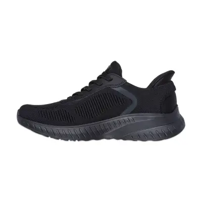 Skechers 117497 Slip Ins Bobs Squad Chaos Current Muse Vegan Günlük Siyah Kadın Spor Ayakk - 4