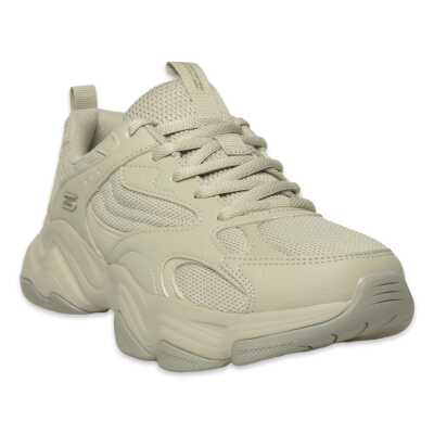Skechers 117685 Bobs Diego Vegan Günlük Yeşil Kadın Spor Ayakkabı - 3