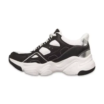 Skechers 117686 Bobs Diego Vegan Siyah Kadın Spor Ayakkabı - 4