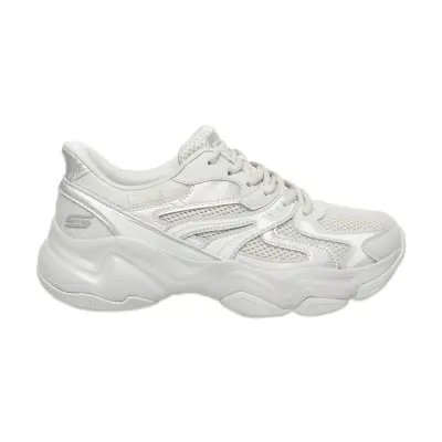 Skechers 117689 Bobs Diego Hybrid Look Slip-Ins Vegan Açık Gri Kadın Spor Ayakkabı 