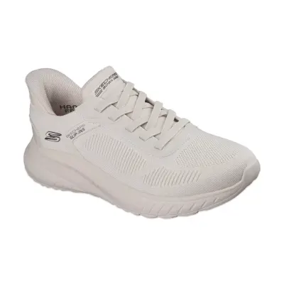 Skechers 118312 Bobs Squad Chaos Solid Step Vegan Slip-Ins Günlük Kırık Beyaz Erkek Spor A - 1