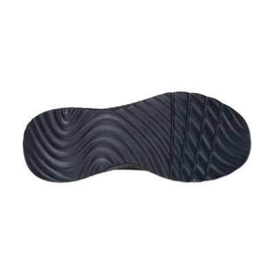 Skechers 118312 Bobs Squad Chaos Solid Step Vegan Slip-Ins Günlük Siyah Erkek Spor Ayakkab - 5