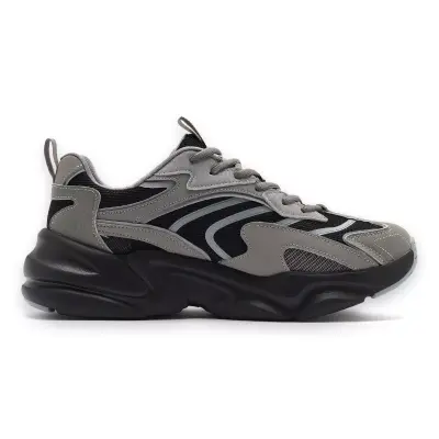 Skechers 118326 Bobs Bamina 2 Vegan Gri Erkek Spor Ayakkabı - 3