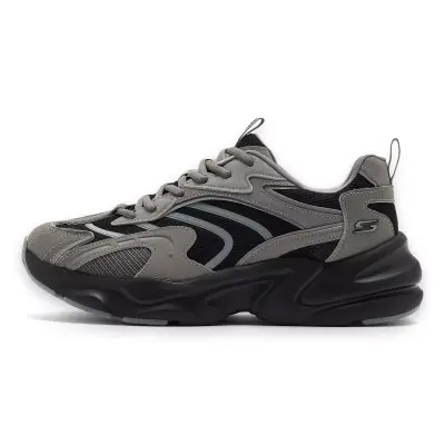 Skechers 118326 Bobs Bamina 2 Vegan Gri Erkek Spor Ayakkabı - 2