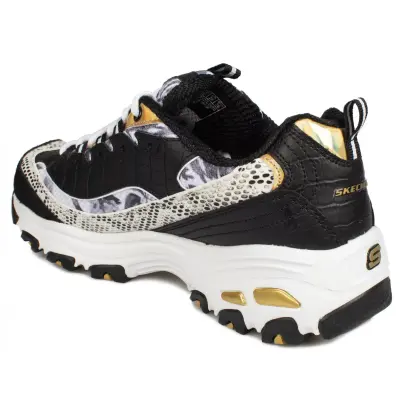 Skechers 11918 Z D'lites-Runway Ready Altın Kadın Spor Ayakkabı - 4