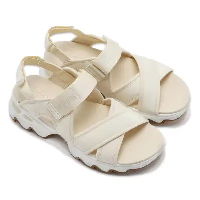 Skechers 119710 Big Lug Vegan Kırık Beyaz Kadın Sandalet - 1