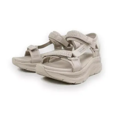 Skechers 119822Z D'lux Walker Pretty Field Bej Kadın Sandalet - 4