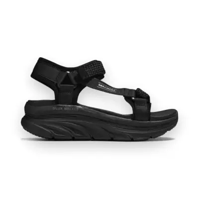 Skechers 119822Z D'lux Walker Pretty Field Siyah Kadın Sandalet 