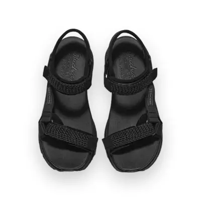 Skechers 119822Z D'lux Walker Pretty Field Siyah Kadın Sandalet - 3