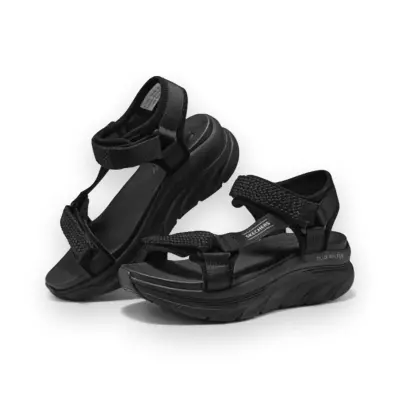 Skechers 119822Z D'lux Walker Pretty Field Siyah Kadın Sandalet - 4