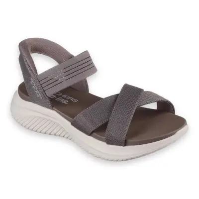 Skechers 119975 Ultra FlexNever Better Vegan Bej Kadın Sandalet 
