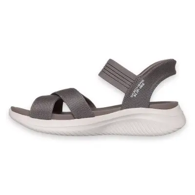 Skechers 119975 Ultra FlexNever Better Vegan Bej Kadın Sandalet - 3