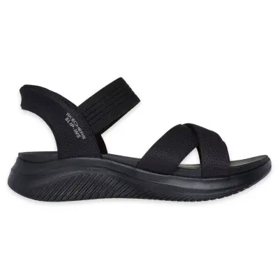 Skechers 119975 Ultra Flex 3.0 Never Vegan Siyah Kadın Sandalet - Skechers (1)