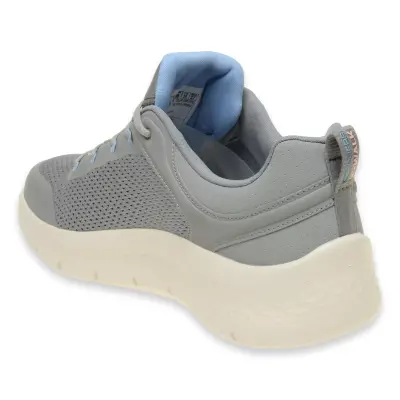 Skechers 124817Ztk Go Walk Flex Caley Gri Kadın Spor Ayakkabı - 4