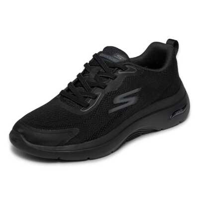Skechers 125346 Go Walk Arch Fit 2.0-Cassy Vegan Siyah Kadın Spor Ayakkabı - 4