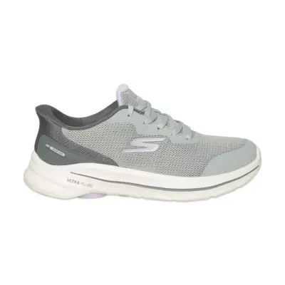 Skechers 125923 Go Walk 8 Slip-Ins Gri Kadın Spor Ayakkabı 