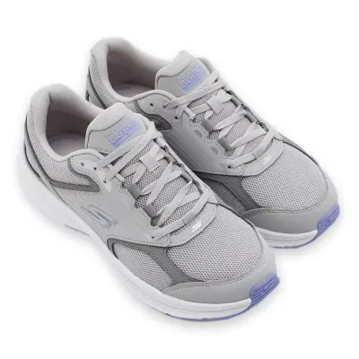 Skechers 128606 Run Consistent Advantage Gri Kadın Spor Ayakkabı 