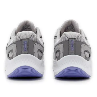 Skechers 128606 Run Consistent Advantage Gri Kadın Spor Ayakkabı - 4