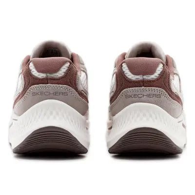 Skechers 128612 Go Run Consistent 2.0 Draft Kahve-Beyaz Kadın Spor Ayakkabı - 4